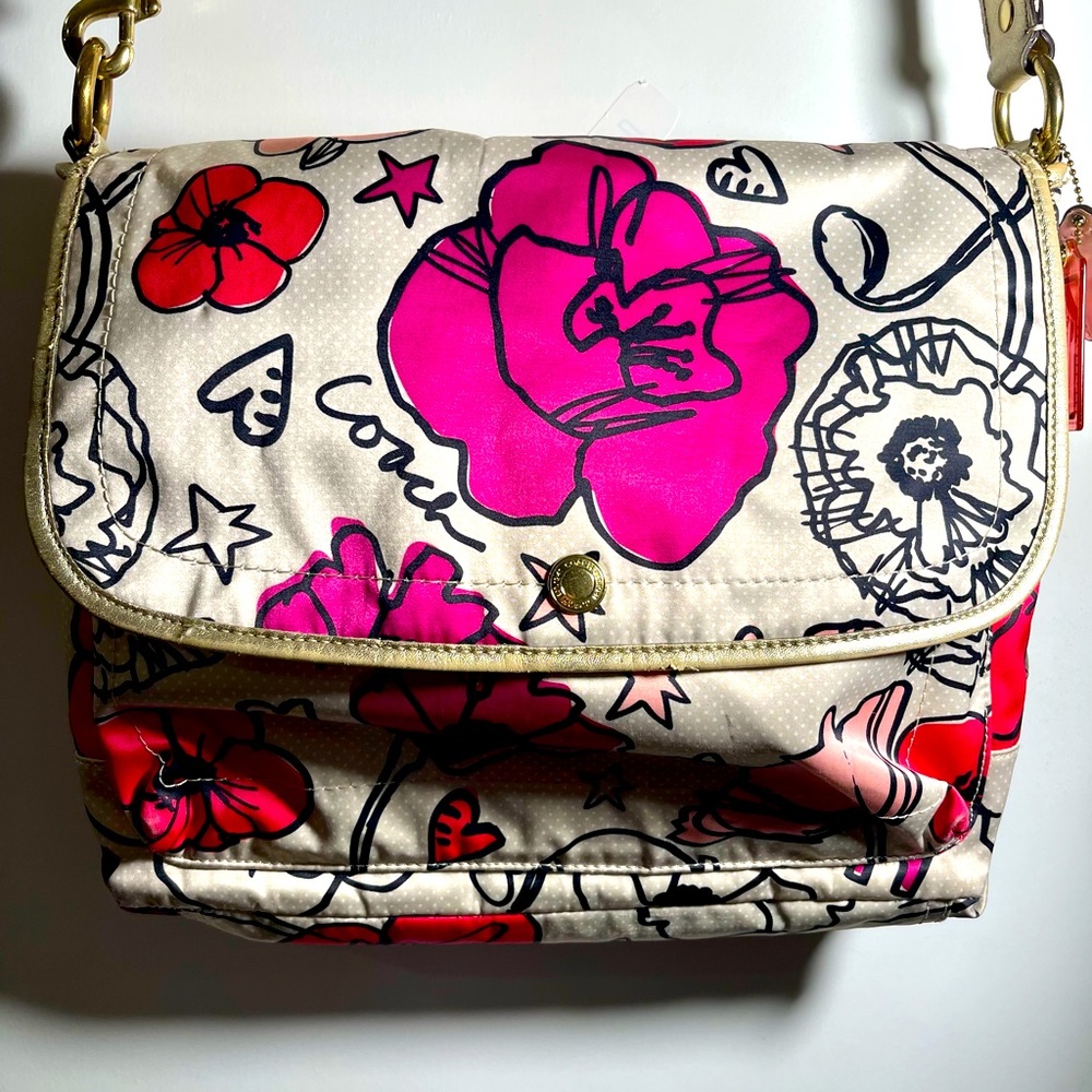 SOLD Coach Handbag, Nylon , Crossbody